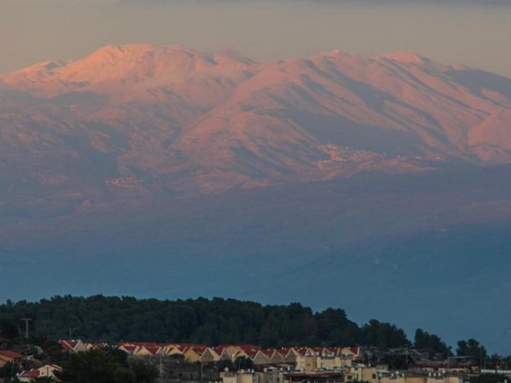 Havaya Ba Nof Lodge Rosh Pinna Bagian luar foto
